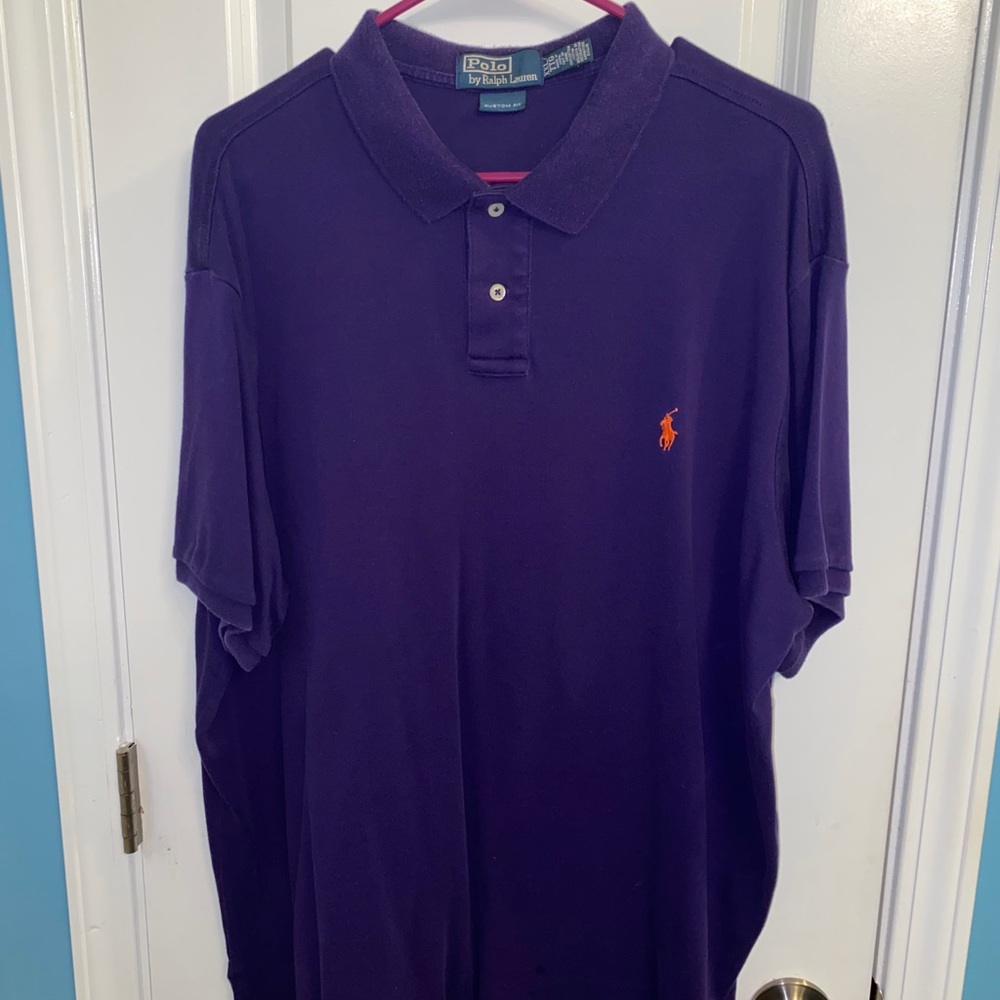 Purple Ralph Lauren Polo Shirt